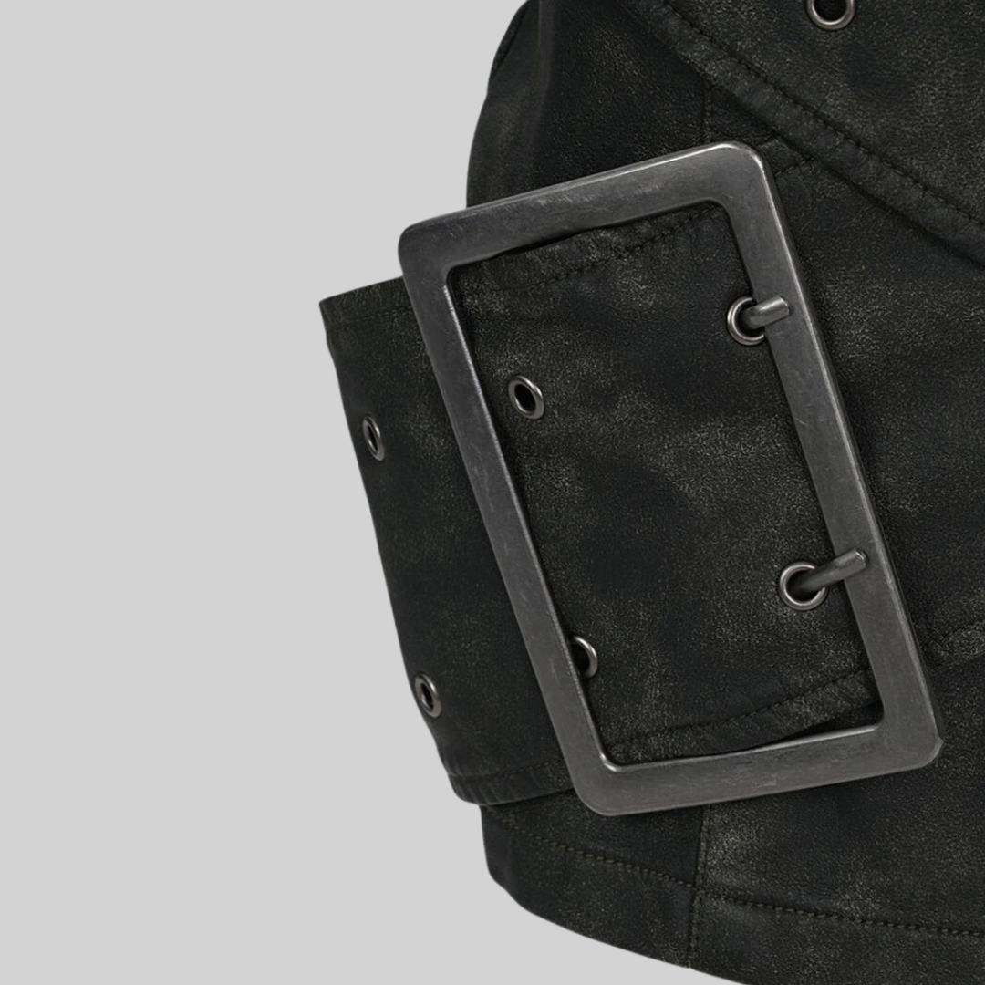 Dam Shorts Hög Midja Chic Bomull-4