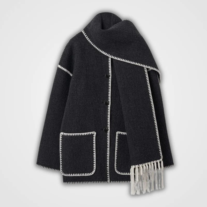 Variant image for Kvinnors Kappa och Halsduk Modern Elegant Polyester-2