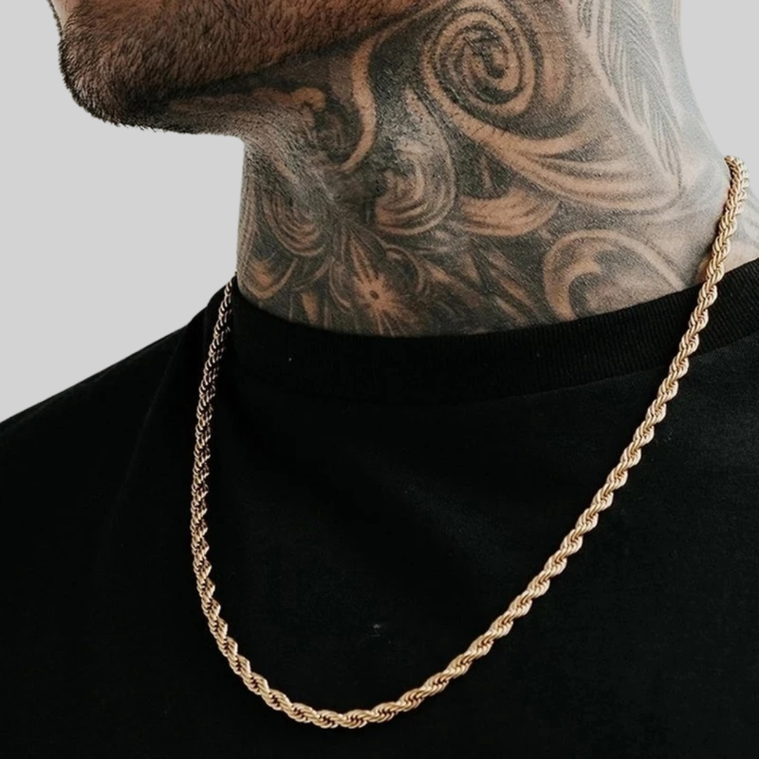 Herrklocka Klassisk Stil Rostfritt Stål Vattentålig Snygg Design-4