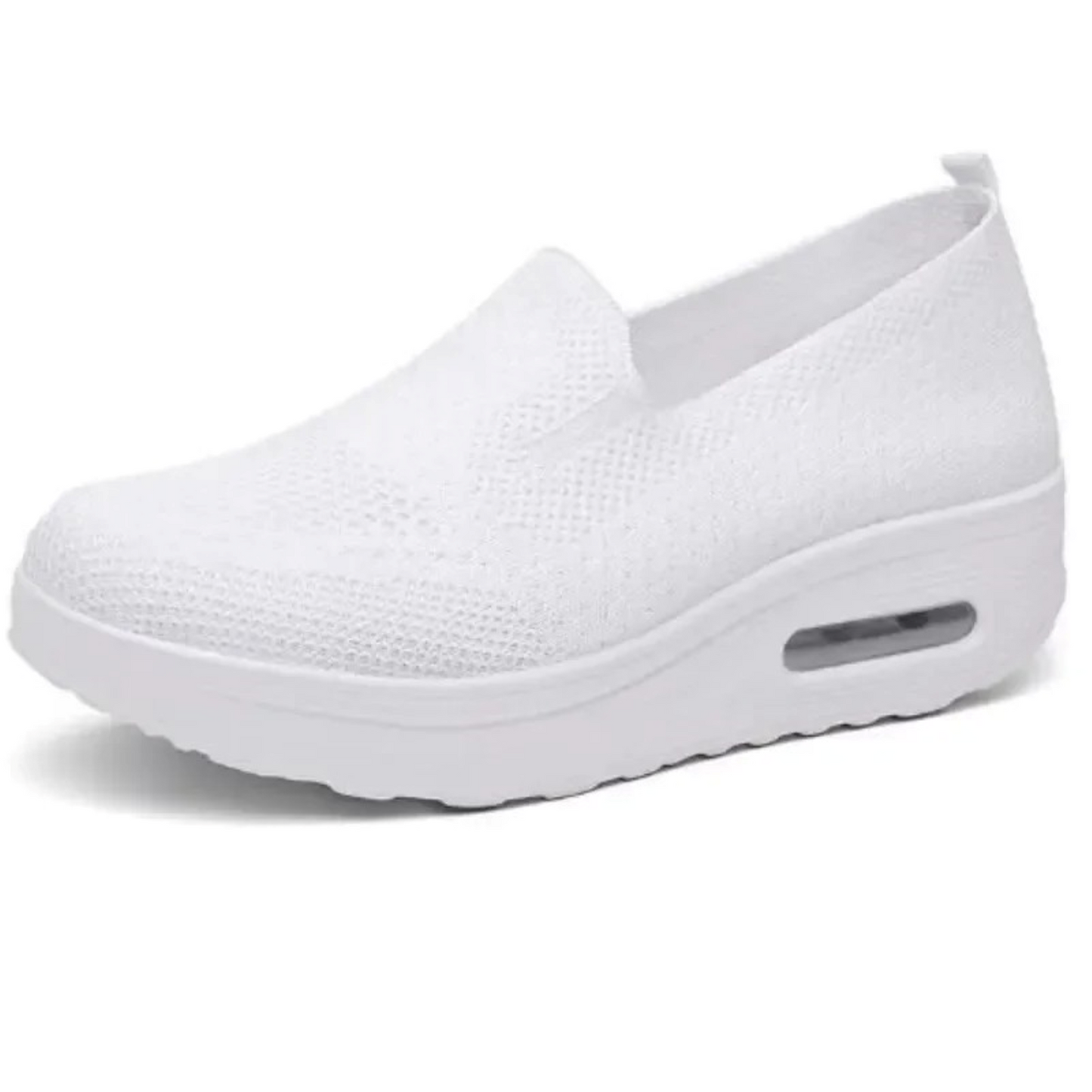 Dam Tofflor Monokrom Nät Slip-On Design för Komfort och Stil-5