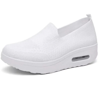 Dam Tofflor Monokrom Nät Slip-On Design för Komfort och Stil-5