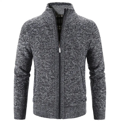 Variant image for Herr Slimfit Stickad Väst För Höstmode-11