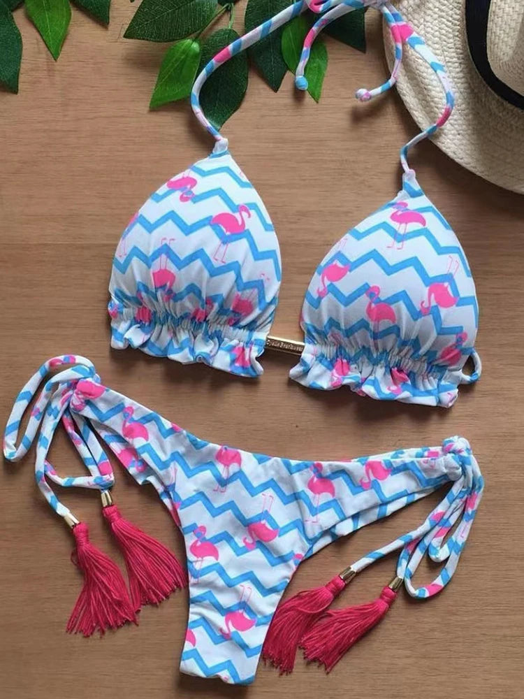 Dam Bikini Elegant Design Hållbart Material 9