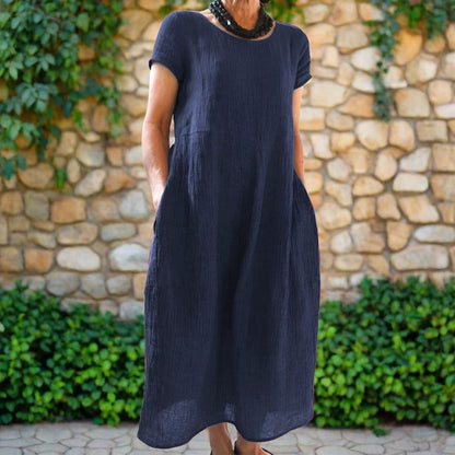 Variant image for Kvinnors Elegant Klänning Högkvalitativ Polyester-8