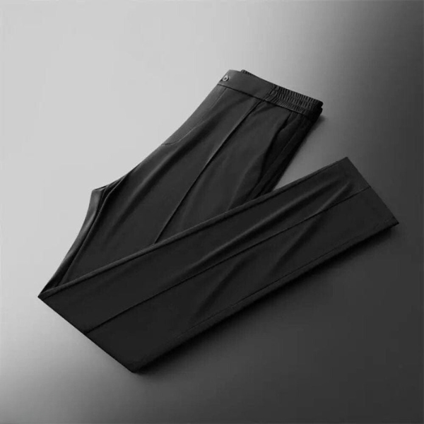 Herr T-shirt Slim Fit Kvalitets Bomull-5
