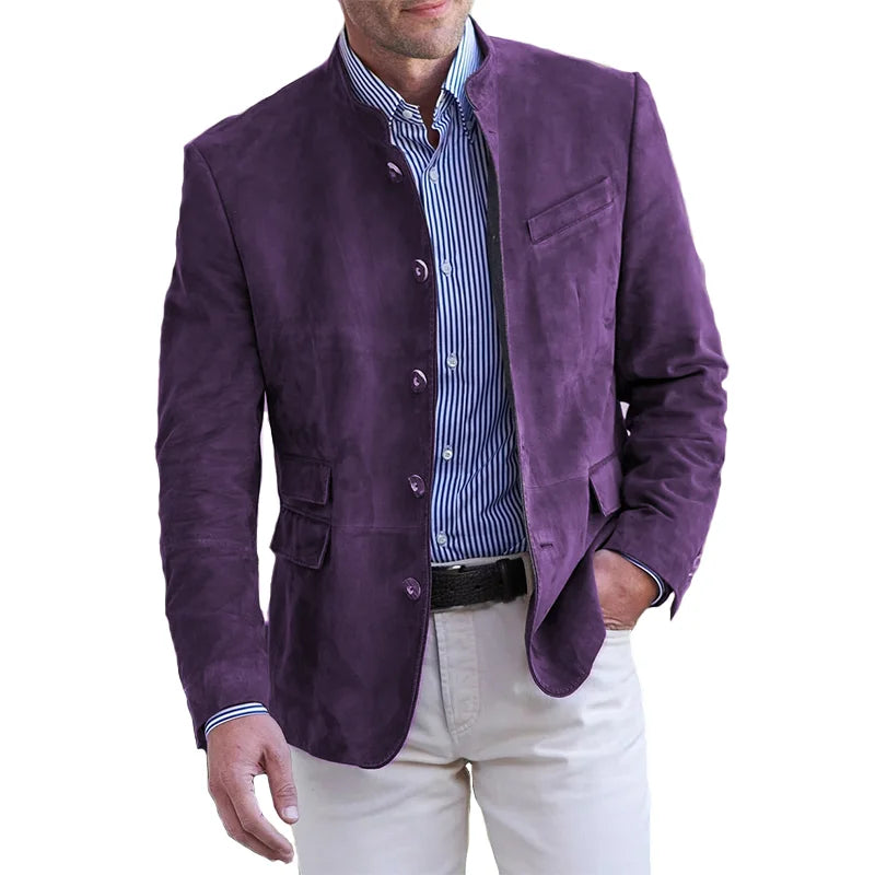 Variant image for Herr Cardigan Jacka med Knutar i Hållbart Material-15