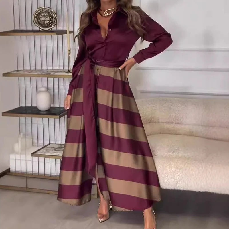 Variant image for Dam Aftonklänning Handgjord Elegant Högkvalitativt Tyg-1