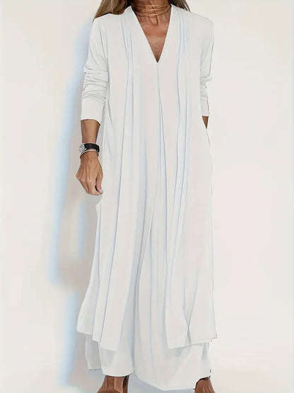 Variant image for Dam Klänning Elegant Lätt Material Fina Detaljer-13