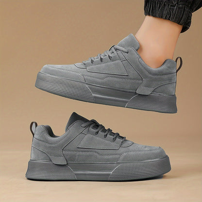 Mäns Plattform Sneakers Vintage Stil Textil Syntet-4