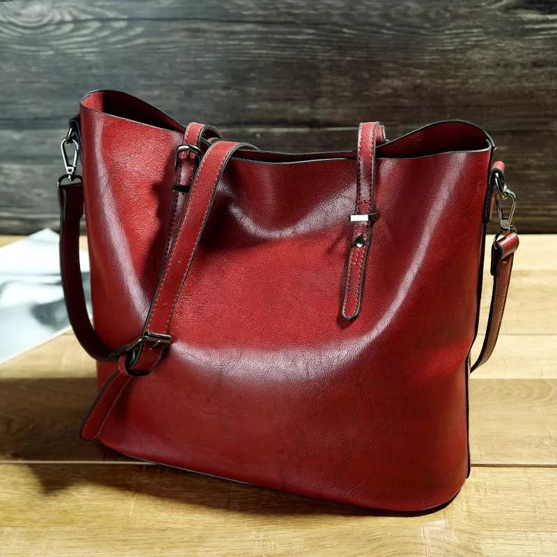 Variant image for Dam Axelväska Vintage Skinn-2
