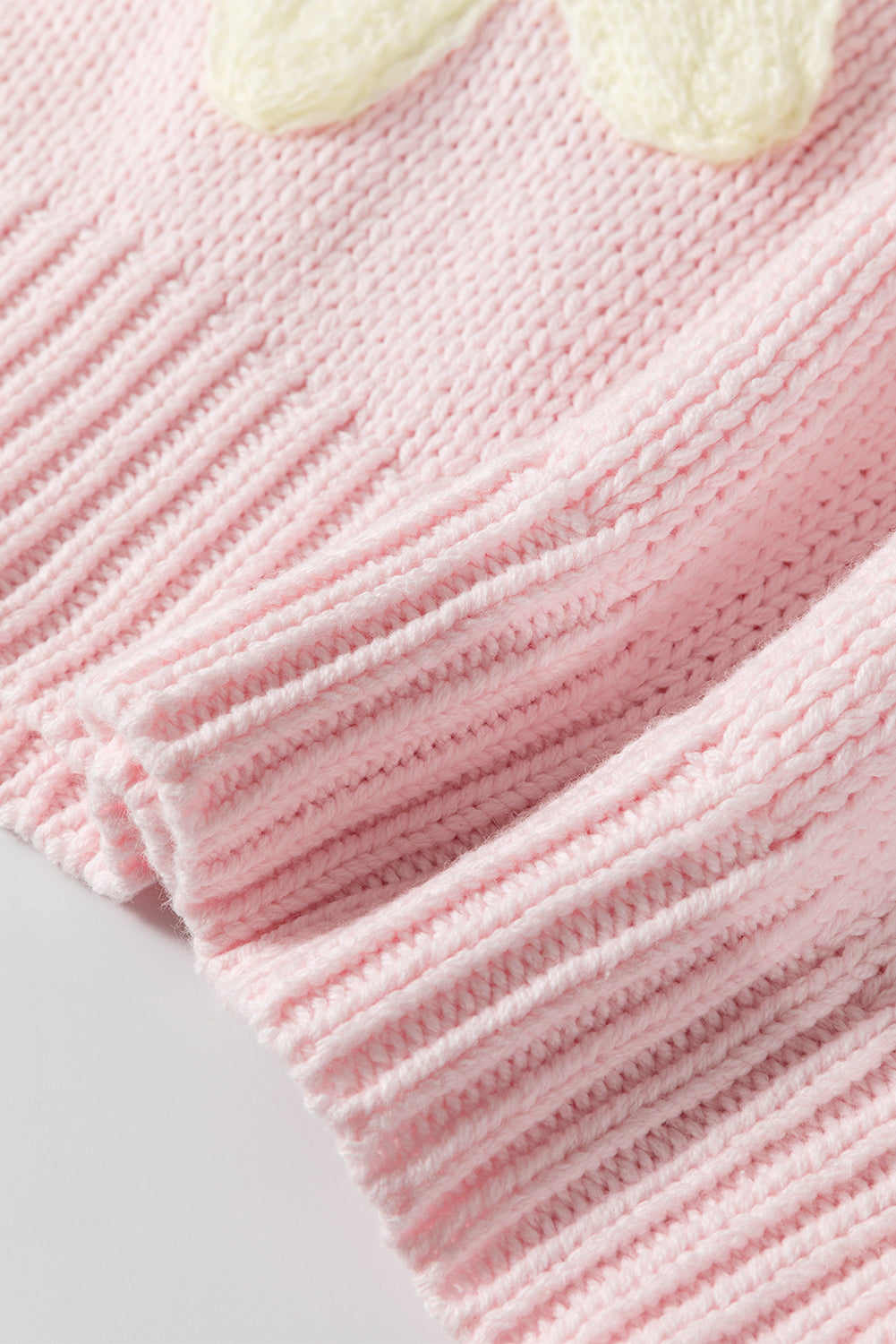 Dam Tröja med Broderat Blommönster i Mjuk Bomull – Klassisk Passform, Flera Färgvarianter 6