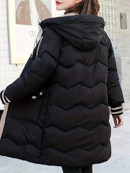 Damjacka Värmeisolerande Hoodie Praktisk Dragkedja-6