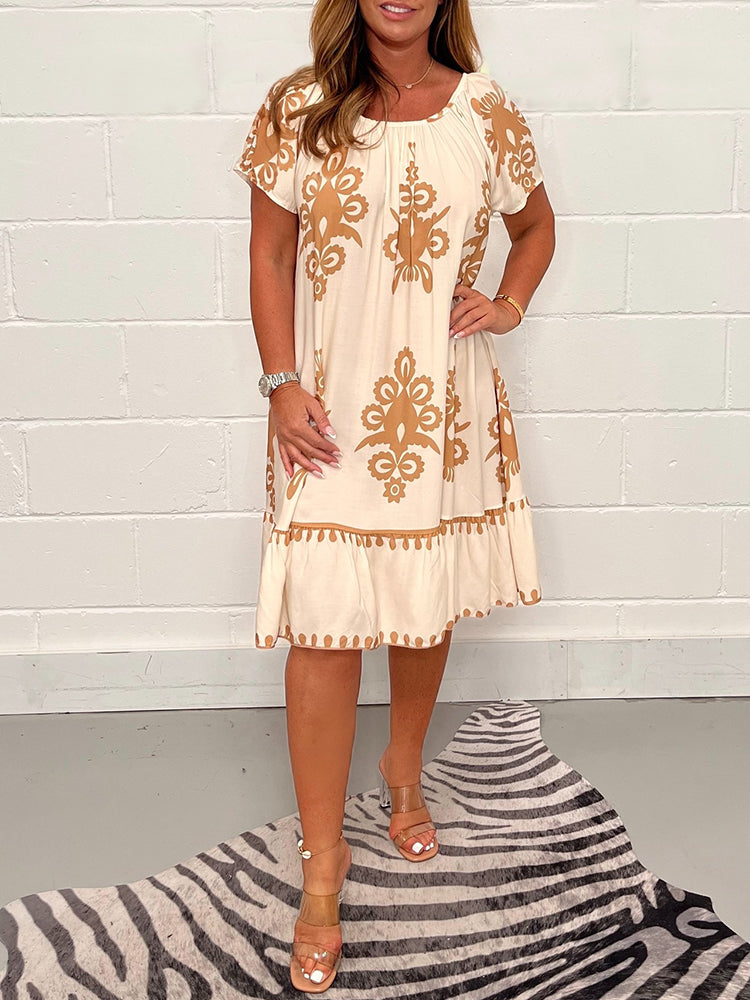 Elegant Vårklänning för Damer i Lätt Material – Fina Damklänningar för Olika Tillfällen 9