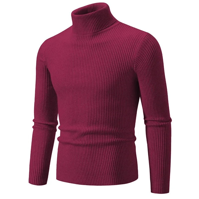 Variant image for Stickad Dam Tröja Randig Turtleneck Akrylblandning-31