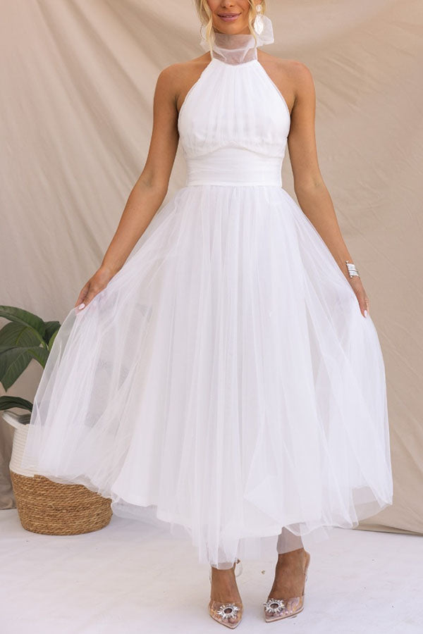 Variant image for Dam Långklänning Elegant Polyester för Fest-13