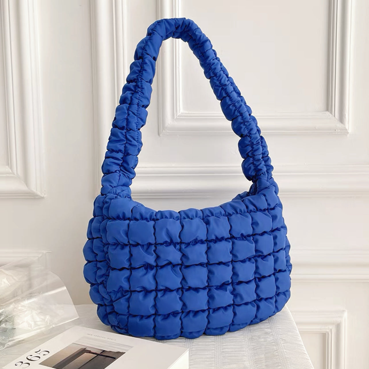 Axelväska Dam Klassisk Design Lätt Syntetmaterial-1