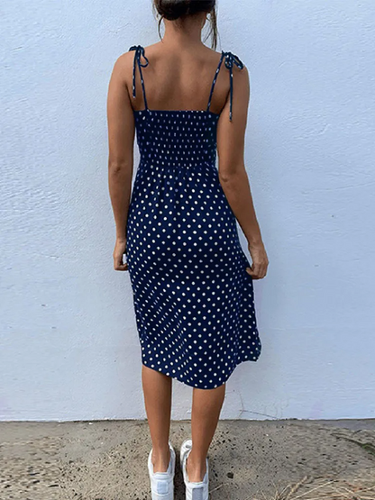 Kvinnors Sommarklänning Avslappnad Design Lätt Material-3