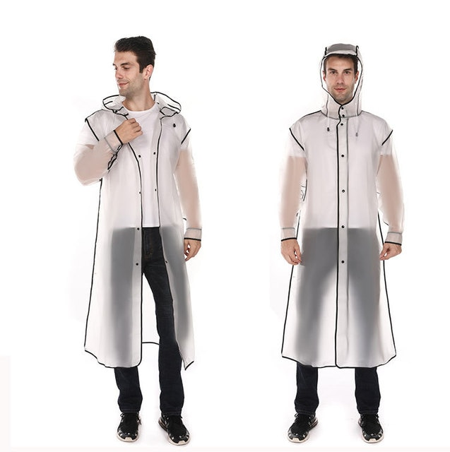Variant image for Unisex Regnjacka Vattentåligt Polyester Modern Design-25
