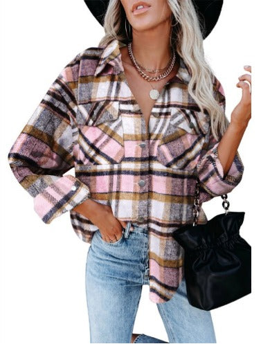 Damjacka Avslappnad Passform Polyester för Vardag och Fest 7