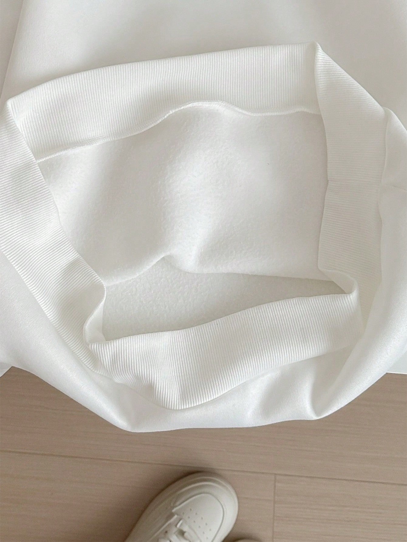 Dam Sweatshirt Oversized Mönstrad 100% Polyester-5