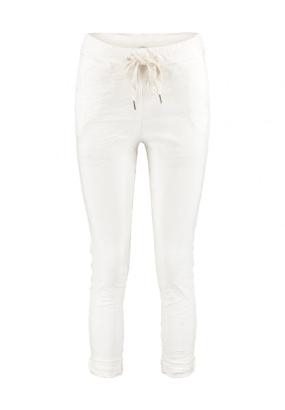 Dam Joggingbyxor med Glitterband Mjuk Bomull-3