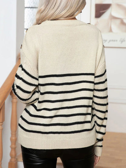 Dam Retro Vintage Tröja 100% Bomull Mjuk och Bekväm-6