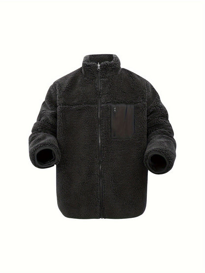 Variant image for Dam Vinterjacka Teddy Högkrage Fleece för Kalla Dagar-7