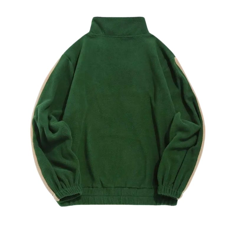 Herr Pullover Vintage Hög Kvalitet Material-3