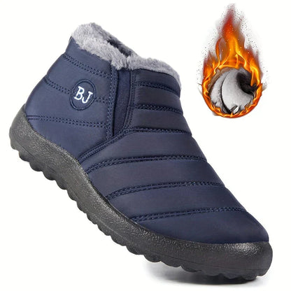 Kvinnors Snöstövlar i Hållbart Material – Vintermode med Hög Komfort och Värmeisolering, Flera Färger och Storlekar 1