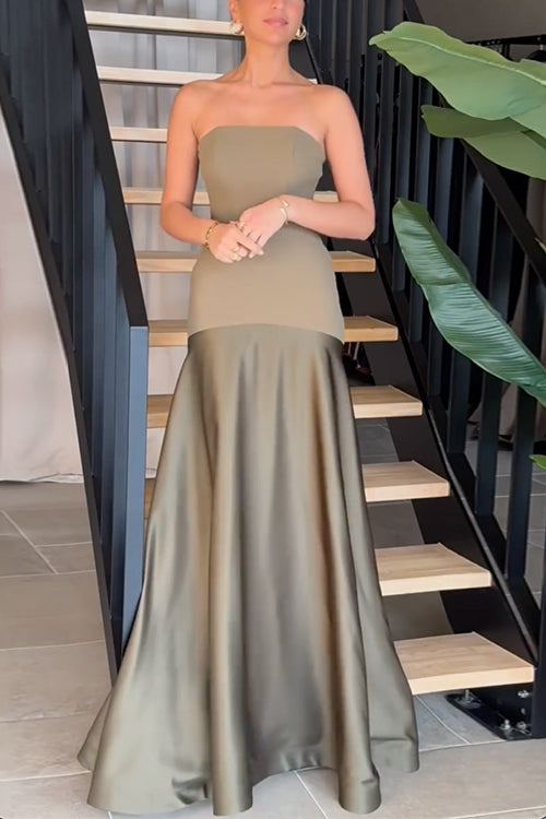 Variant image for Dam Maxi Klänning Flare Lapptäcke Bomull Polyester-5