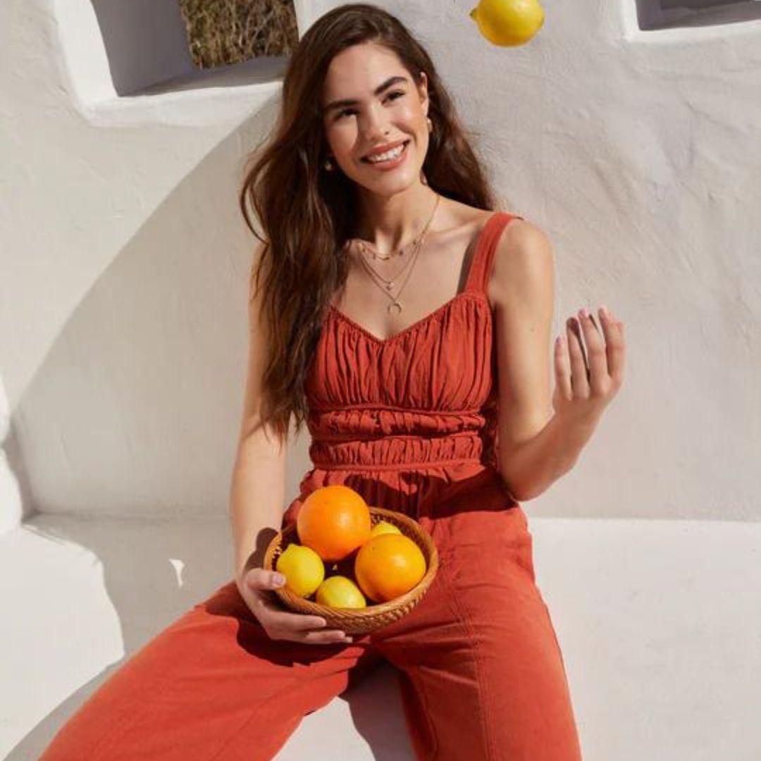 Dam Byxdress Smockad Mjuk Tyg Breda Ben-5