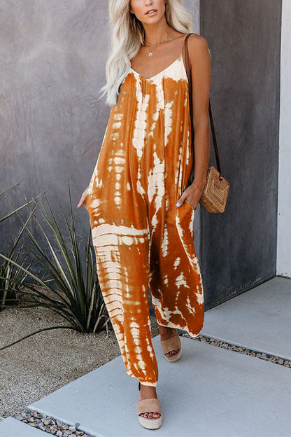 Variant image for Dam Jumpsuit Rund Halsringning Bred Ben Bomull Polyester-13