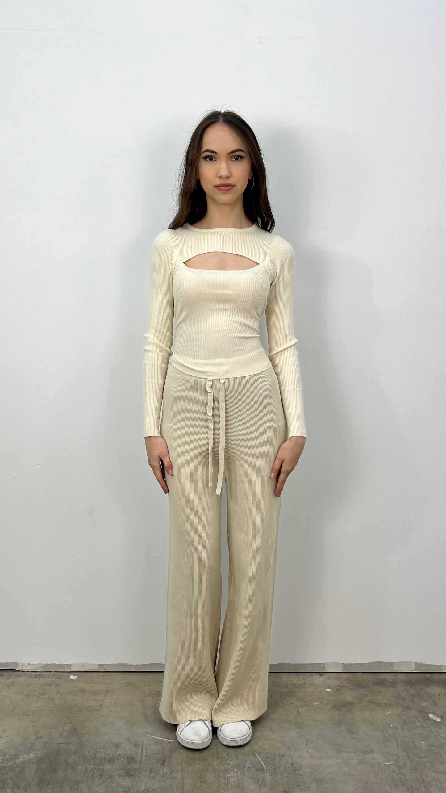 Dam Stickbyxor Mjuk Viskos Nylon-5