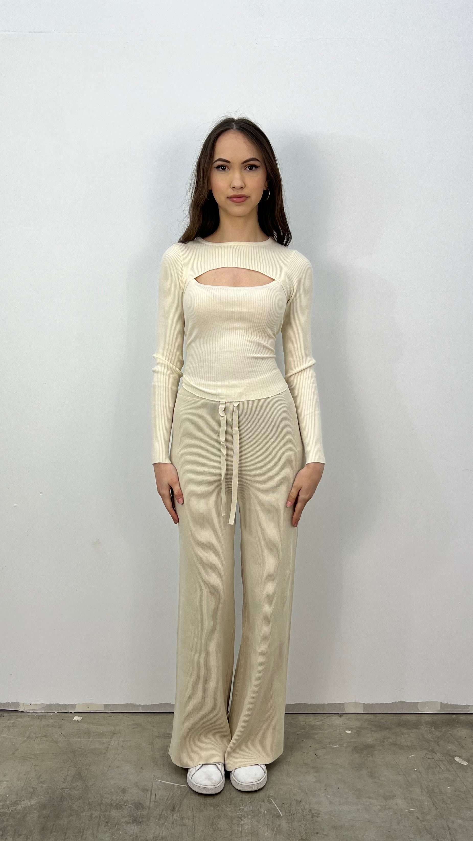 Dam Stickbyxor Mjuk Viskos Nylon-5