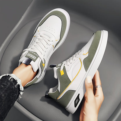 Variant image for Mäns Sneakers Låg Topp Platta Snören PU-1