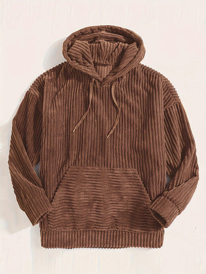 Variant image for Hoodie Herr Minimalistisk Design Mjuk Bomull-13