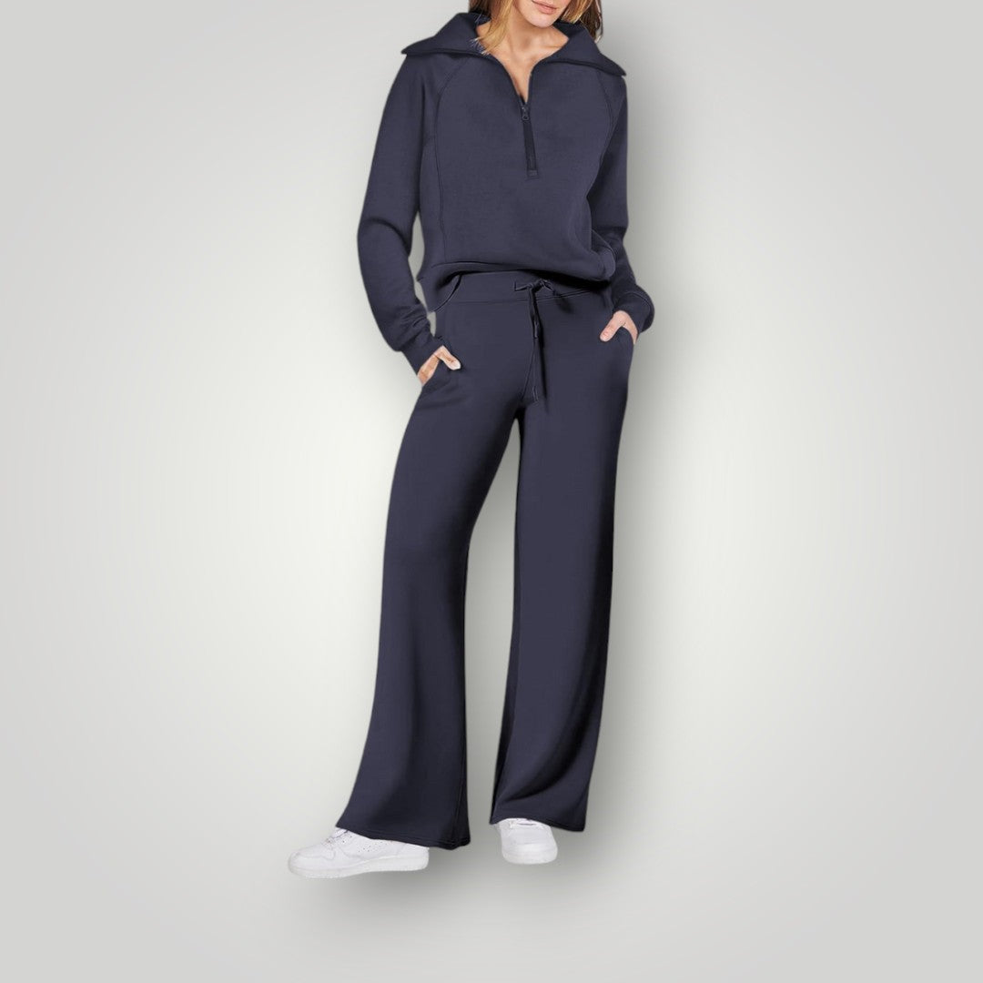 Variant image for Dam Loungewear Set Bekväm Andningsbar Design Mjuk Tyg-17
