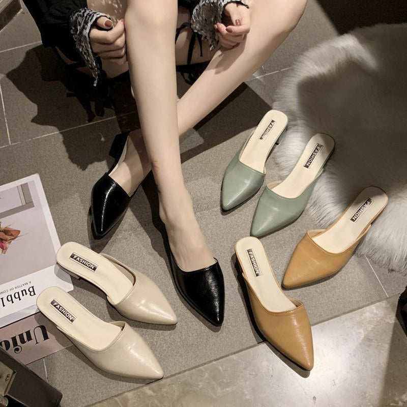 Dam Ankelstövlar Fyrkantig Klack G-Kork-5