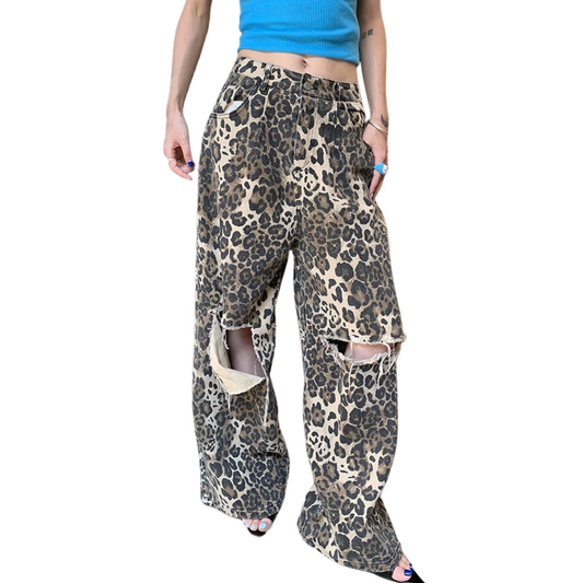 Dam Jeans Hög Midja Chic Bomull Polyester-1