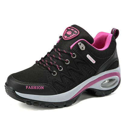 Ergonomiska Dam Sneakers med Halkfri Sula och Modern Design – Komfortabla Skor för Vardag och Fest 10