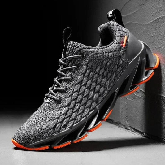 Herr Sneakers Flexibelt Andningsbart Material för Träning och Vardag-1