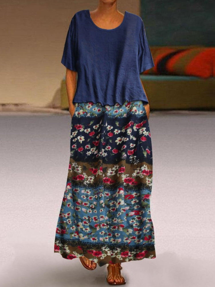 Variant image for Kvinnors Midi Klänning Ärmlös Bomull och Linne-8