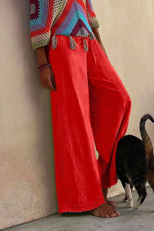 Variant image for Dam Byxor Breda Ben Bomull Polyester Casual Stil-9