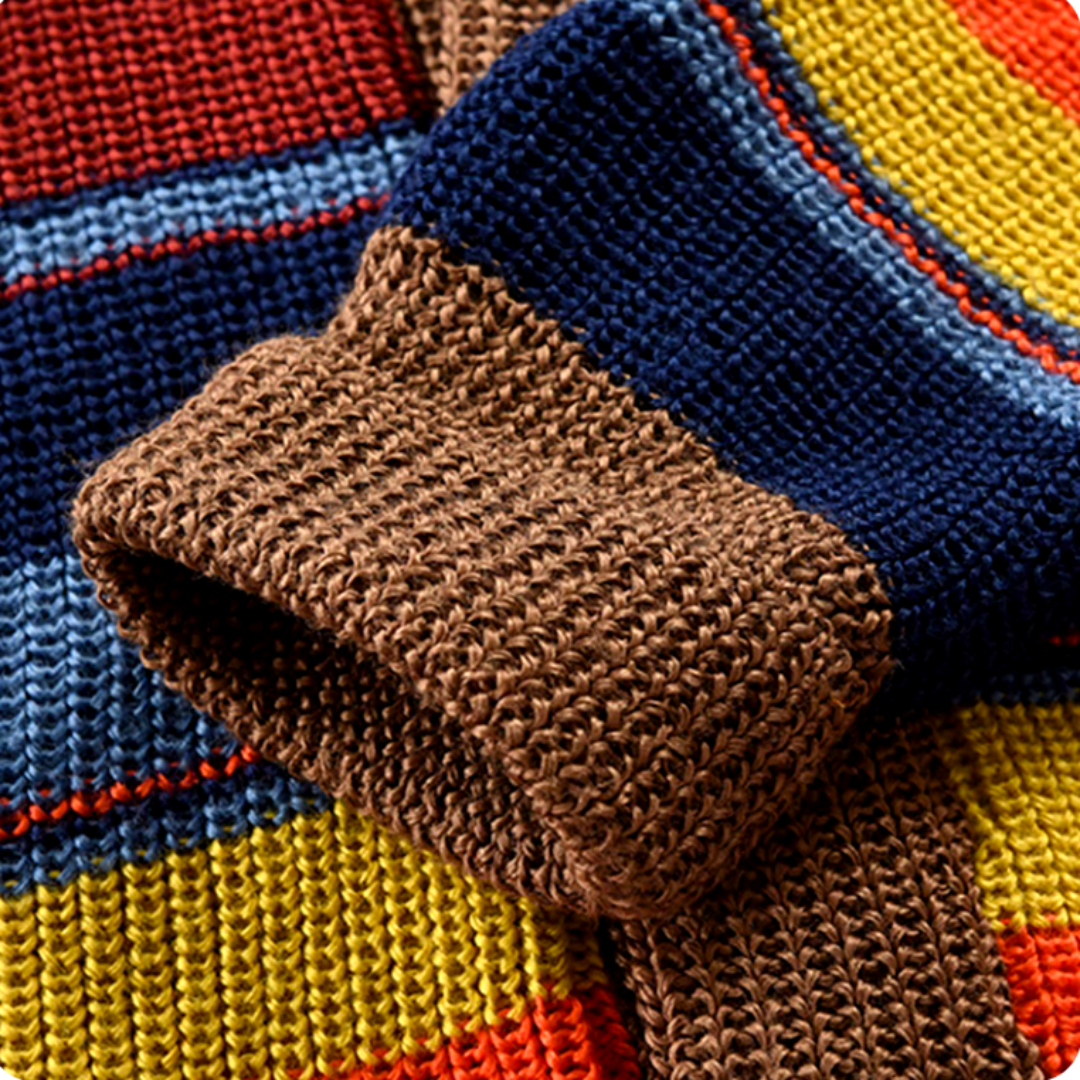 Herr Kofta Mjuk Värmande med Knappstång för Höst och Vinter-4