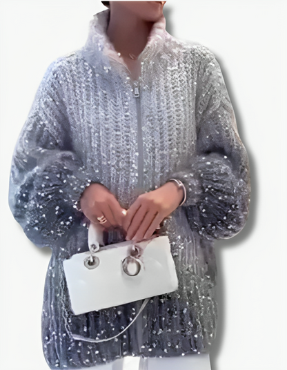 Variant image for Dam Tröja Modern Stil Mjuk Polyester-Bomull-15