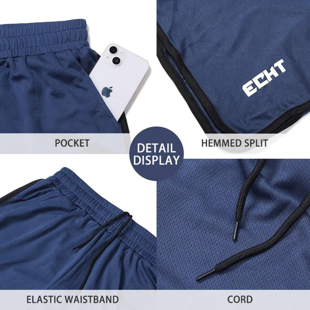 Herr Utomhusshorts Sportig Andningsbar Design-4
