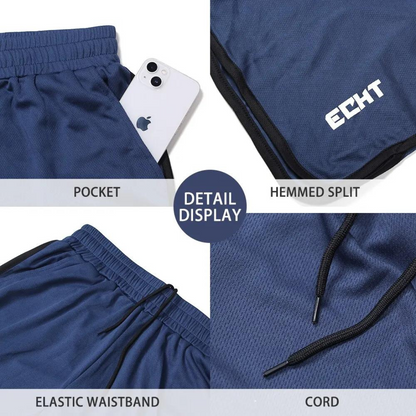 Herr Utomhusshorts Sportig Andningsbar Design-4