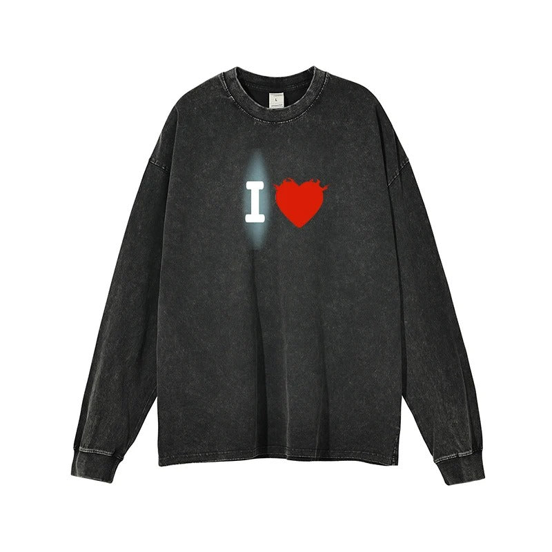 Variant image for Kvinnors Överdimensionerad T-shirt 100% Bomull-16