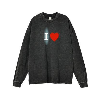 Variant image for Kvinnors Överdimensionerad T-shirt 100% Bomull-16