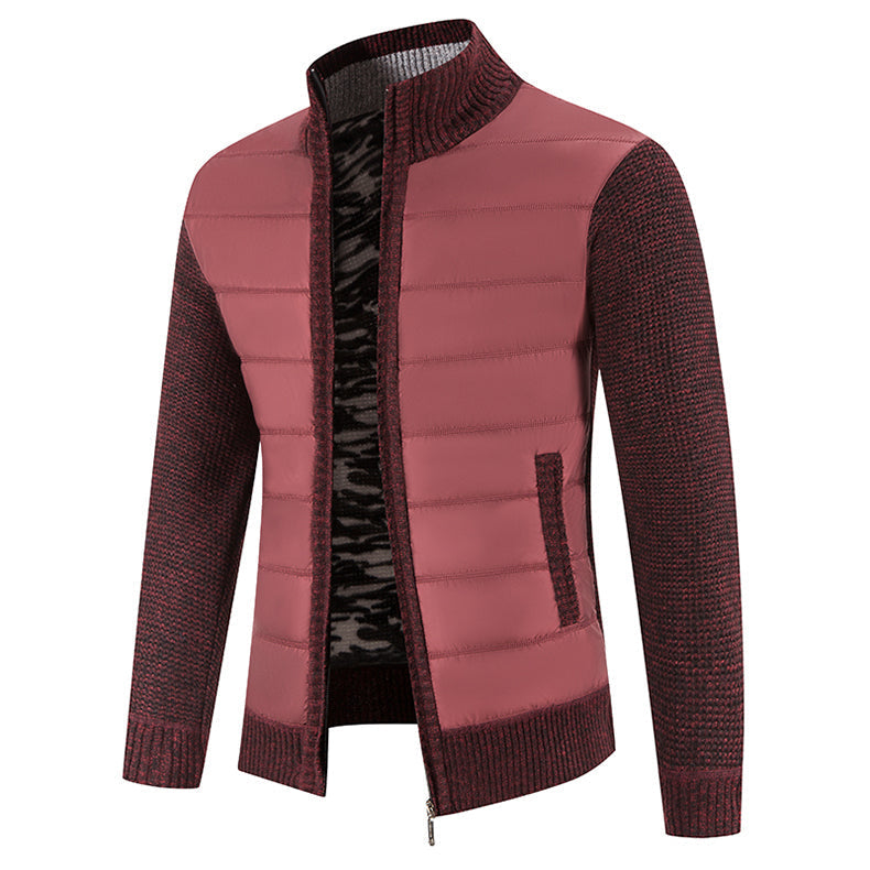Variant image for Herr Väst Trendig Fleece Modern Design för Kalla Dagar-21